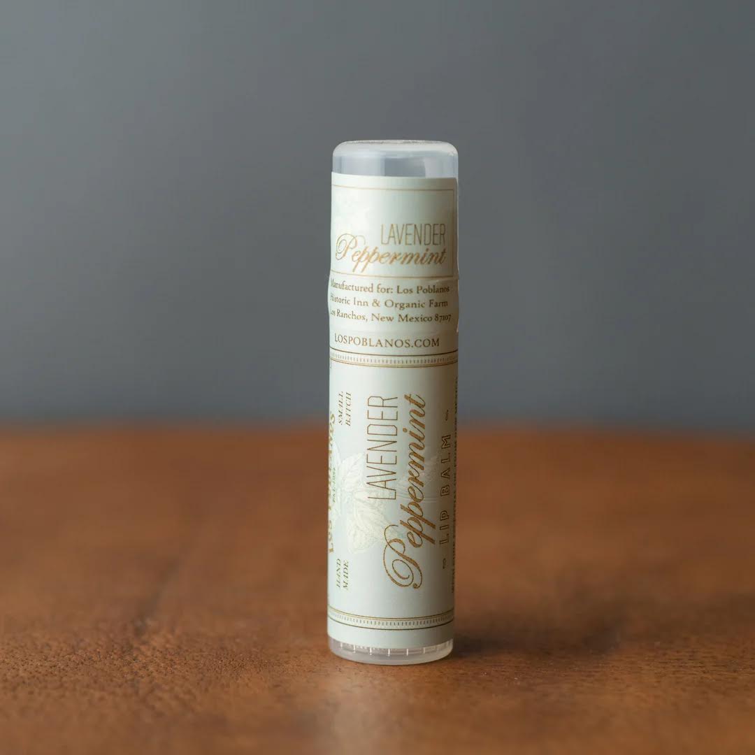 Photograph of product: Lavender Peppermint Lip Balm (.28oz) | Los Poblanos