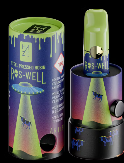 Photograph of product: Biscotti Chunks (I/H) - Rosin Ros-Well All-in-One - Haze