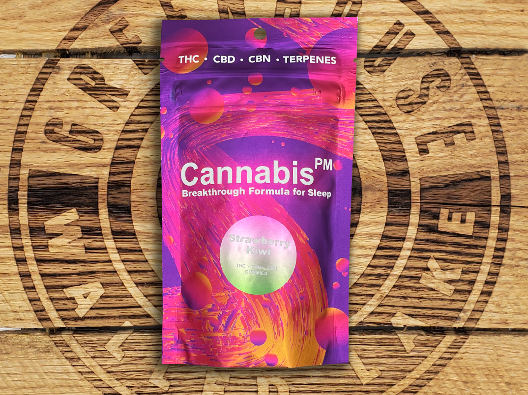 Photograph of product: Oui'd PM | Strawberry Kiwi | 50mg