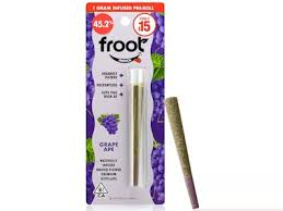 Photograph of product: Froot Infused Preroll Grape Ape