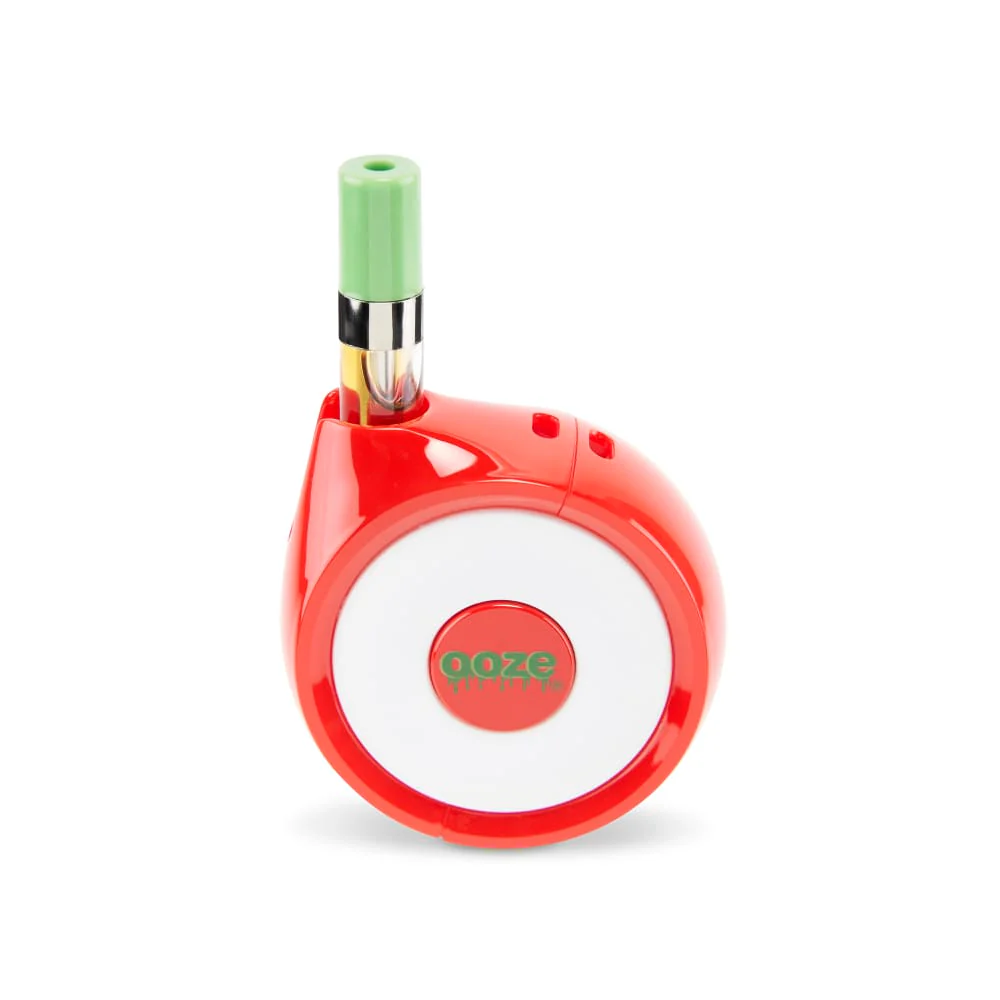 Photograph of product: Ooze | Movez 510 Vape Battery & Wireless Speaker | Red
