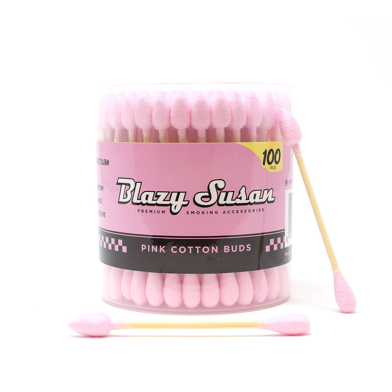 Photograph of product: BLAZY SUSAN - COTTON SWABS 100PK