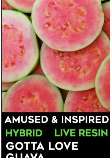 Photograph of product: Freshy Live Resin + Botanical Terps Carts: Gotta Love Guava - 
