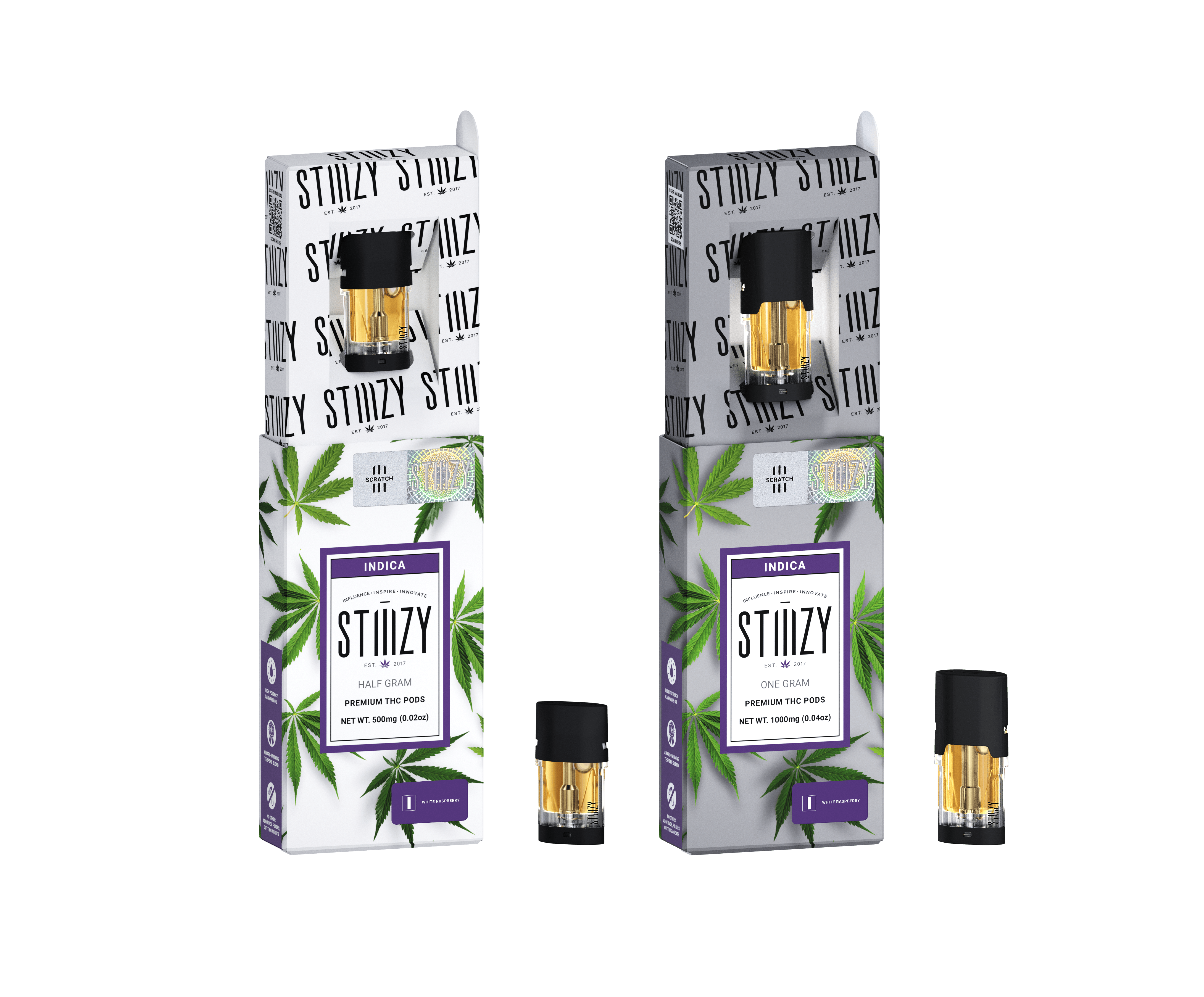 Photograph of product: White Raspberry - Pod-.5g