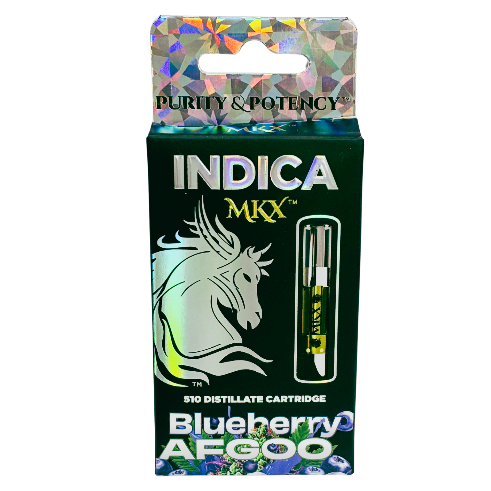 Photograph of product: MKX | Blueberry Afgoo | Cartridge