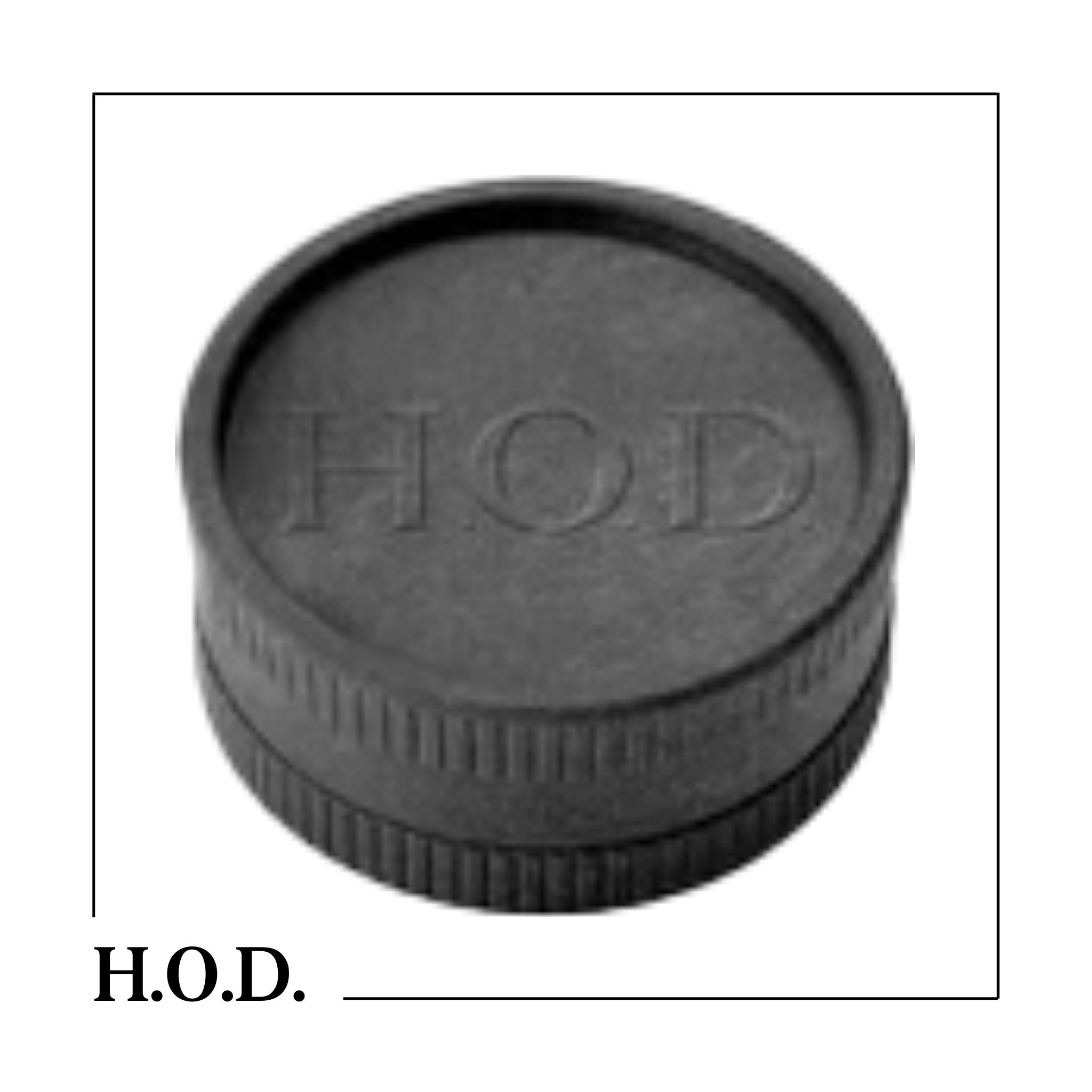 Photograph of product: H.O.D. Black Hemp Grinder