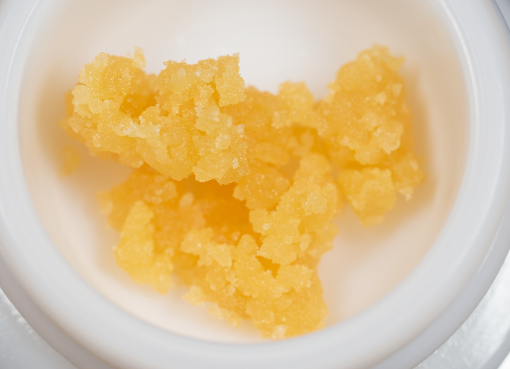 Photograph of product: Nomad Extracts - (I) Strawberry Cheesecake Sugar Wax