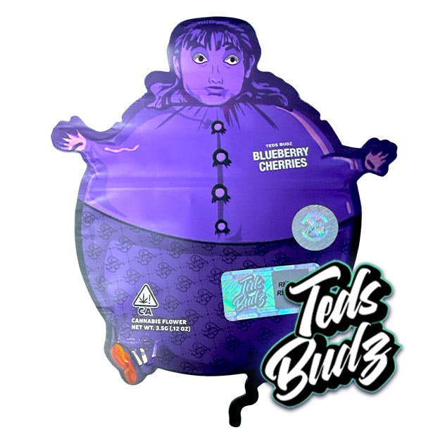 Photograph of product: Teds Budz x Official Gooniez - Blueberry Cherries - 3.5g - 