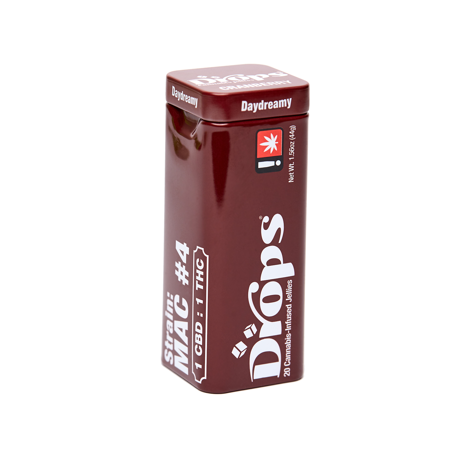Photograph of product: Drops - Cranberry Gummies 20pk 1:1:1:1