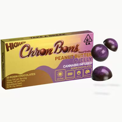 Photograph of product: ChronBons 10PK - Peanut Butter & Jelly - 