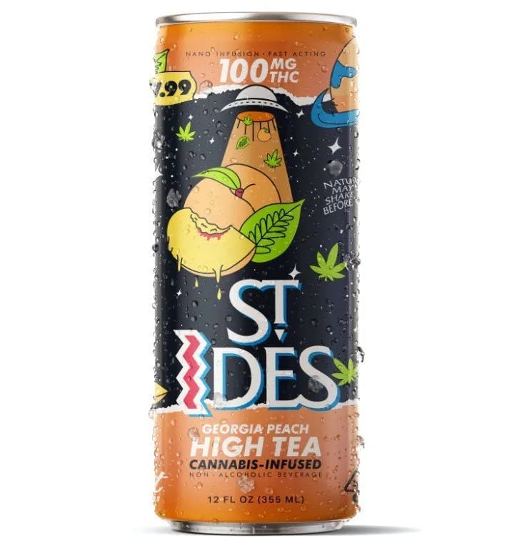 Photograph of product: St. Ides - Georgia Peach - drink