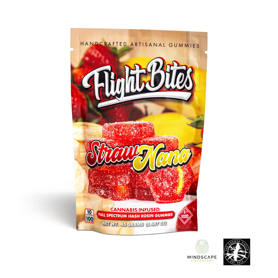 Photograph of product: Strawnana Flight Bites