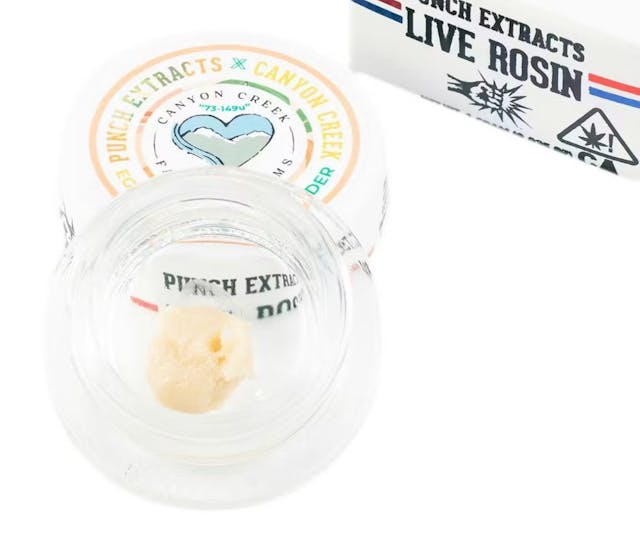 Photograph of product: Egyptian Peach Live Rosin Badder T3 - Concentrate