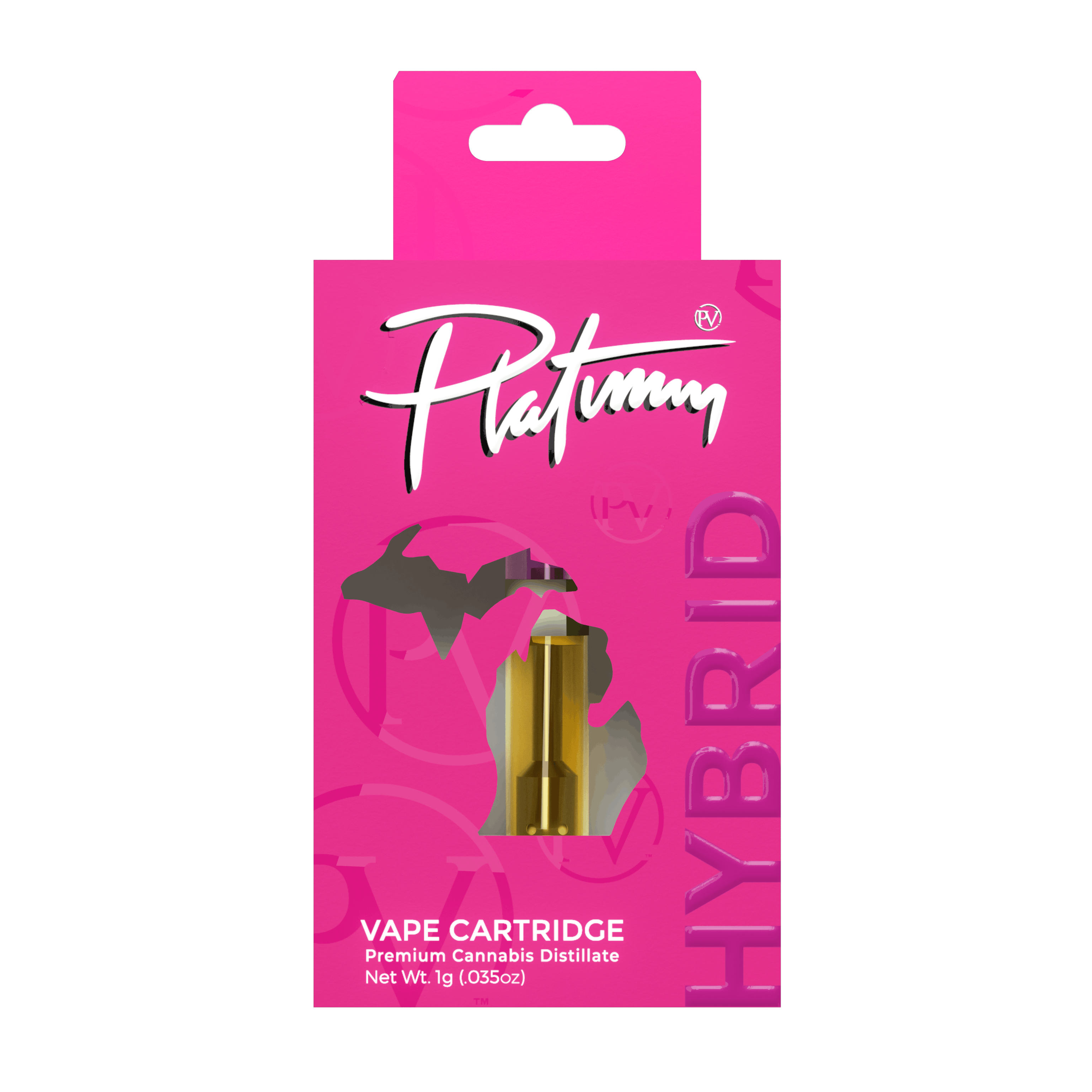 Photograph of product: Platinum Vape 510 Cartridge | Strawberry Jam