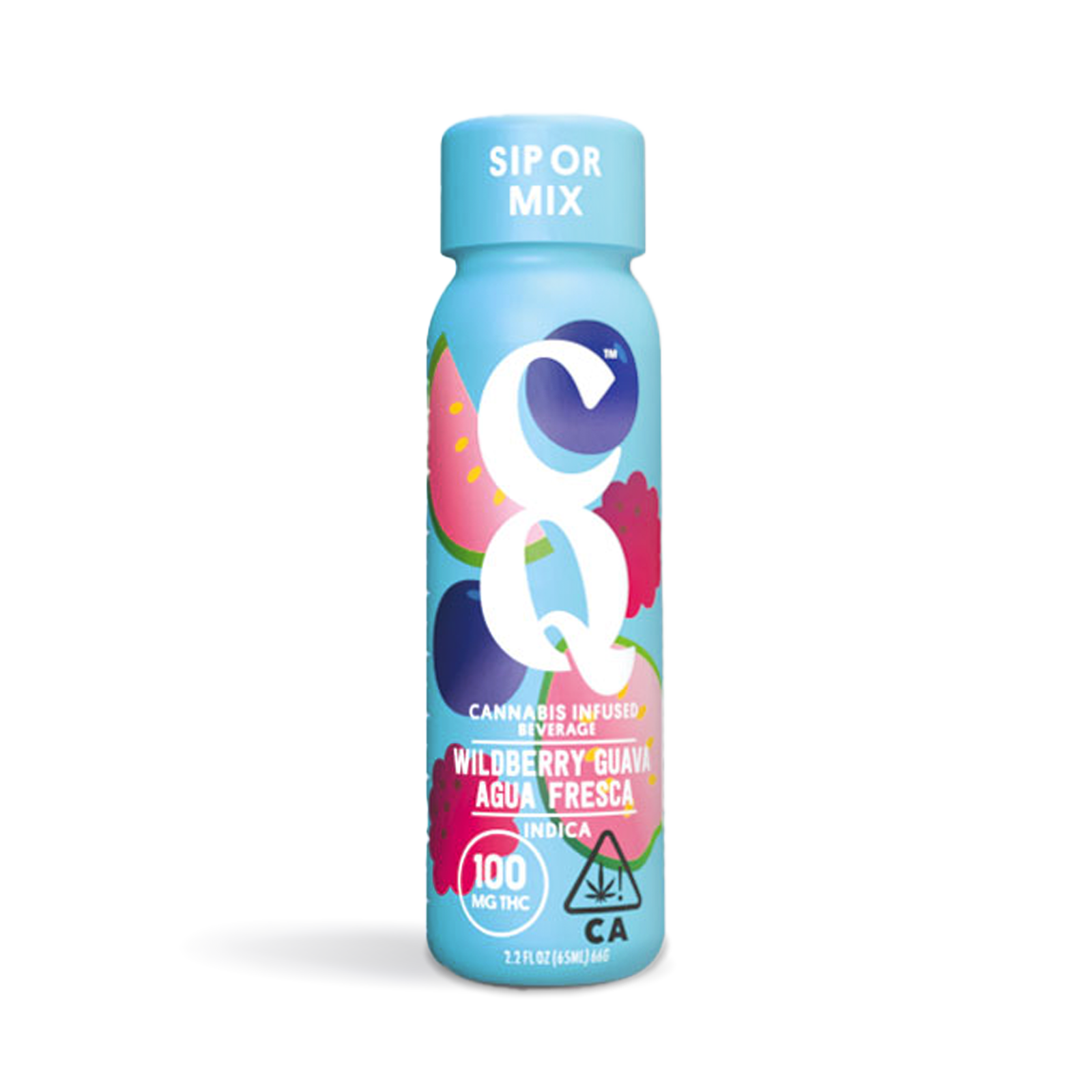 Photograph of product: Wildberry Guava Agua Fresca Shot | 2oz