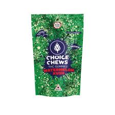 Photograph of product: Watermelon Kush Gummies | 100mg - Choice Chews