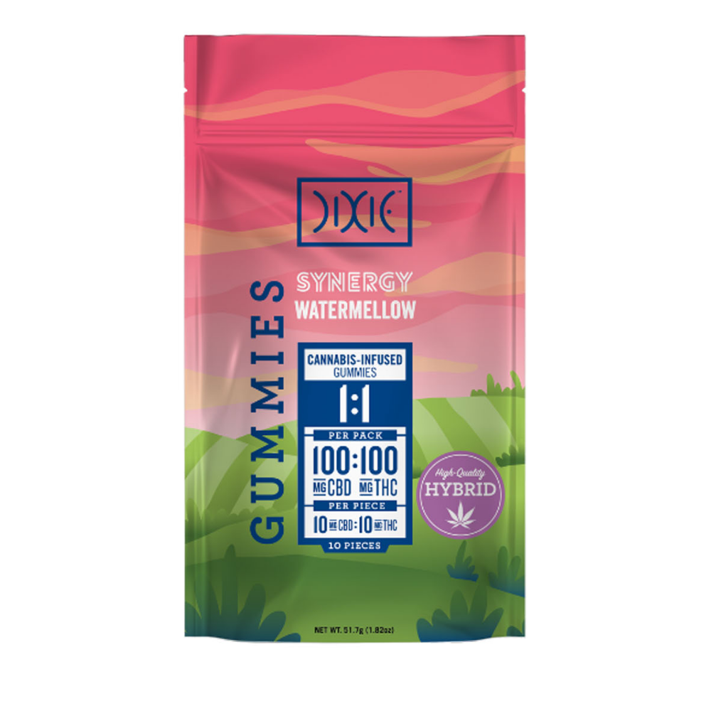 Photograph of product: Dixie Synergy - 200MG Gummies - Citrus Blast