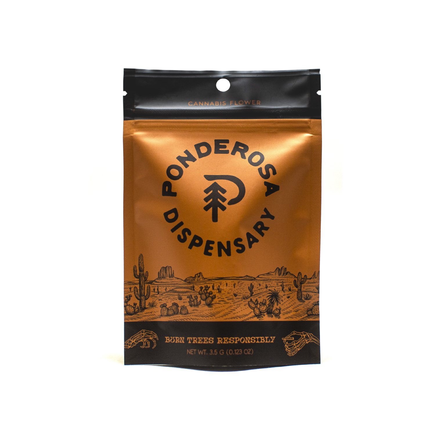 Photograph of product: Ponderosa Prepack BFZ - 3.5g