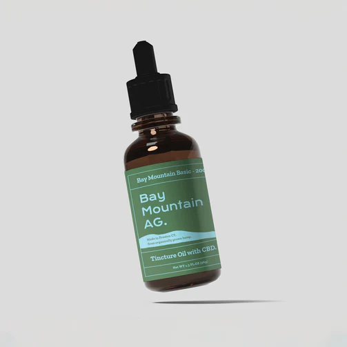 Photograph of product: BMA Basic Tincture Oil with CBD | 2000mg