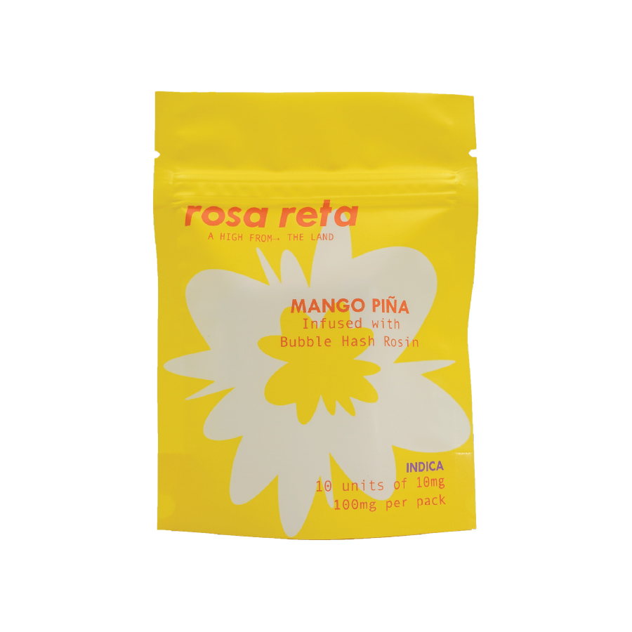 Photograph of product: Mango Pina | au chocolat Rosin Infused | 10pk