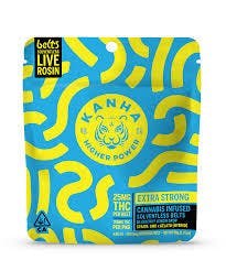 Photograph of product: Kanha - Hybrid Blueberry Lemon Drop - 100MG - Live Rosin Belts