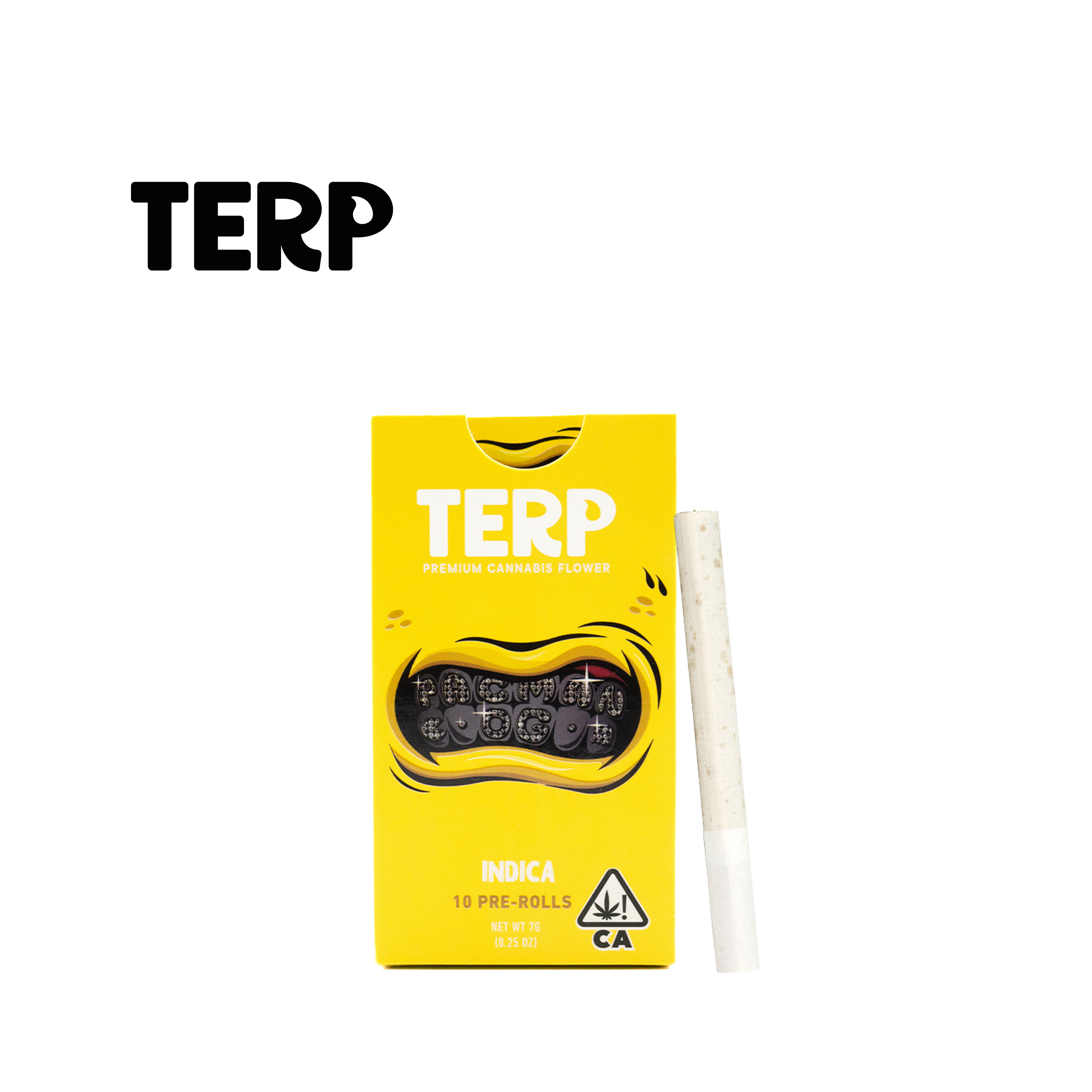 Photograph of product: PAC MAN OG 7G 10 PACK CANNARETTES