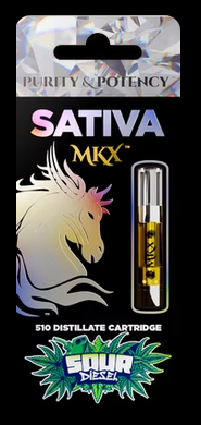 Photograph of Product: MKX - Sour Diesel - Vape Cart