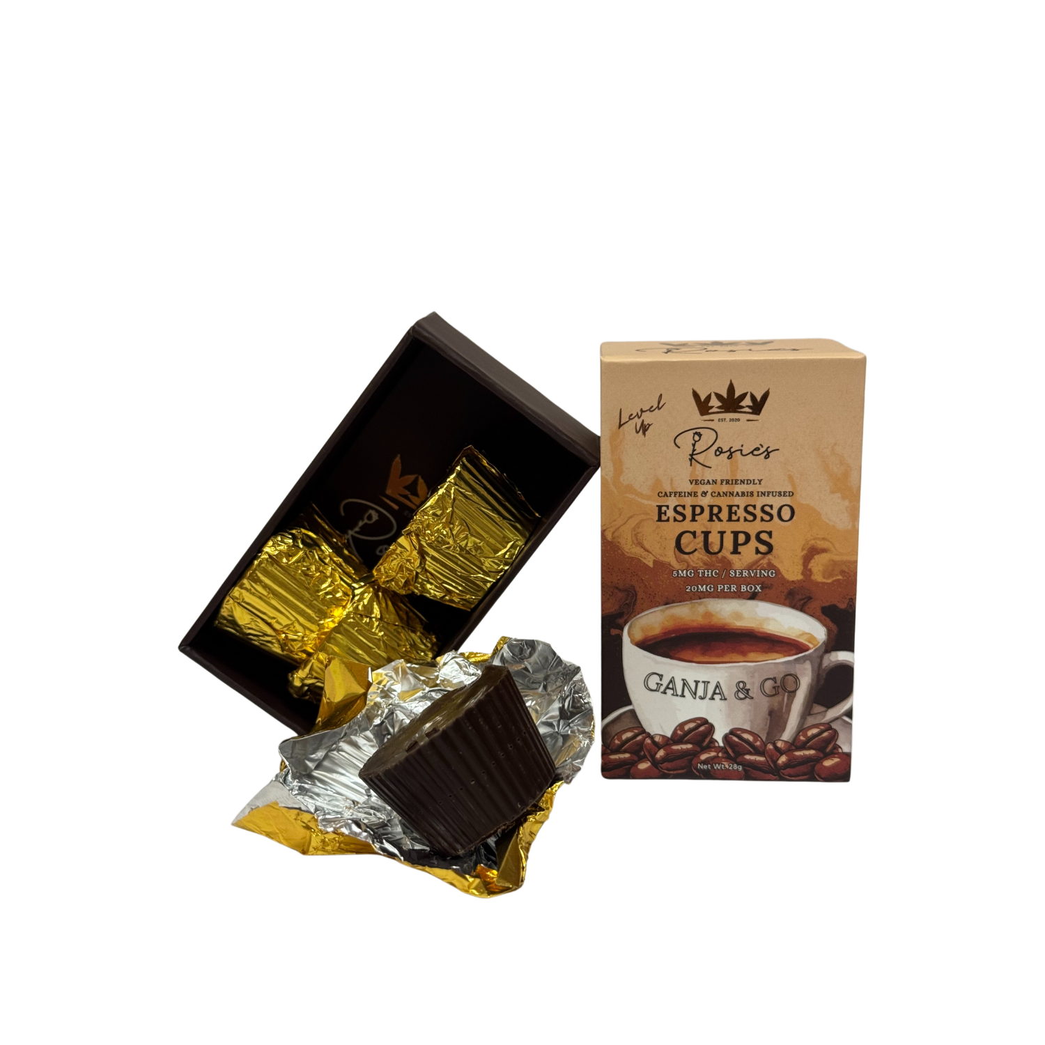 Photograph of product: Espresso Cups | 20mg | Rosie's
