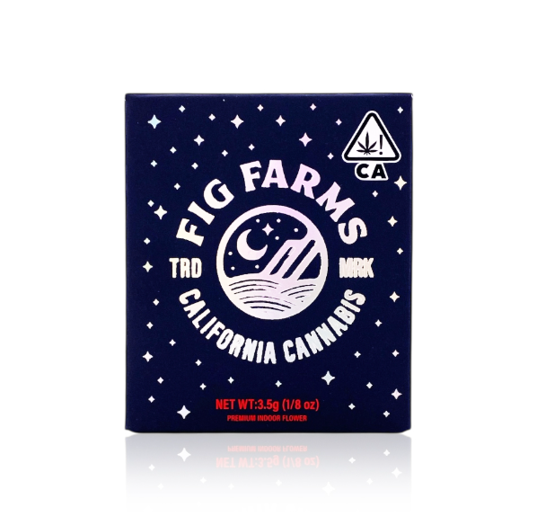 Photograph of product: Fig Farms Blue Face Flower 3.5g