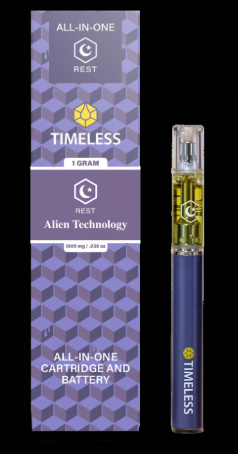 Photograph of product: Timeless Vape Disposable 1g- Alien Technology