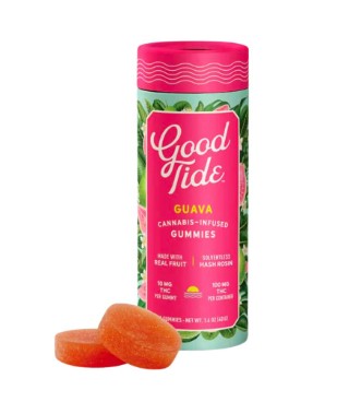 Photograph of product: 100mg Guava Rosin Gummies (H)