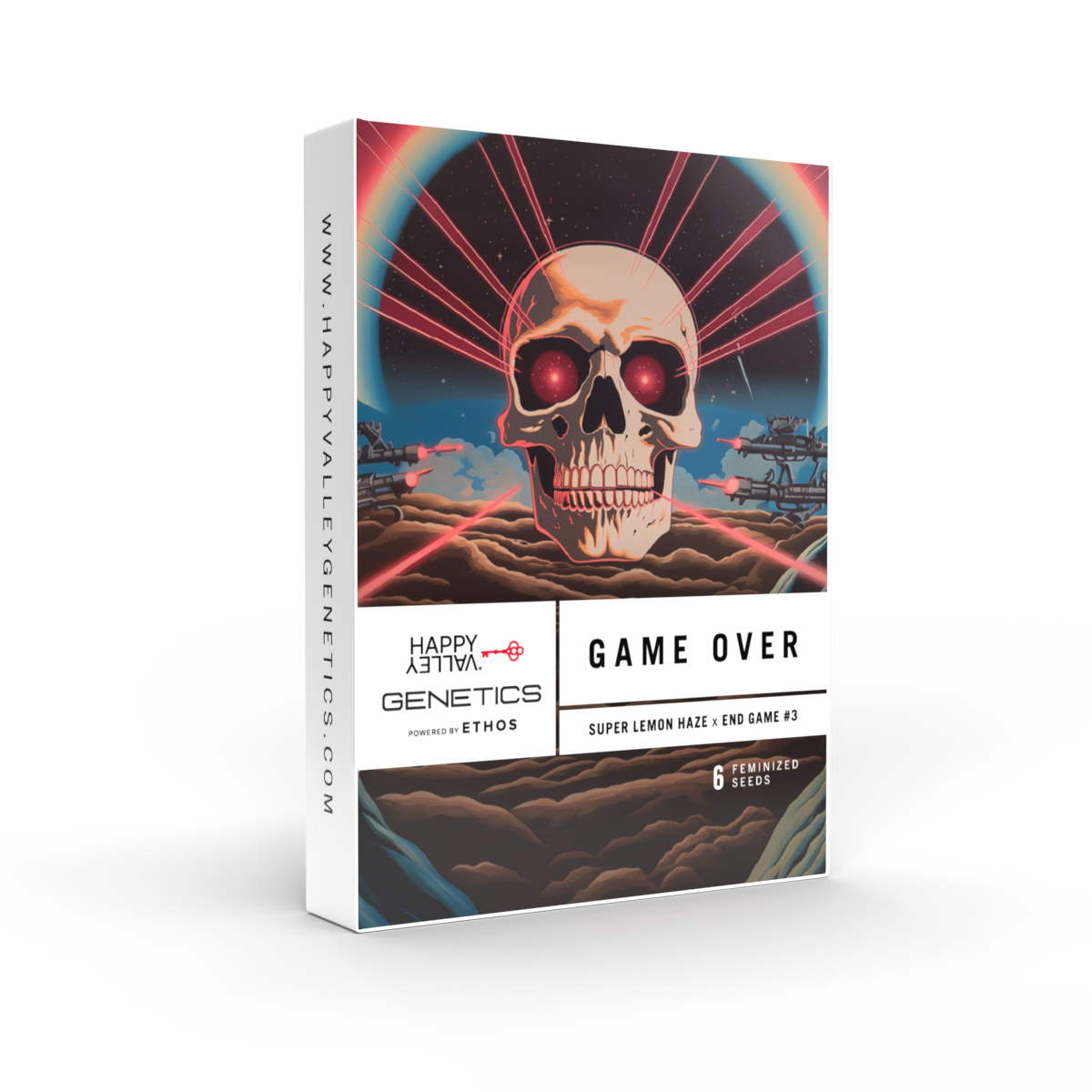Photograph of product: HVG: Seed Pack - Game Over (6-Pack) Feminized Photoperiod