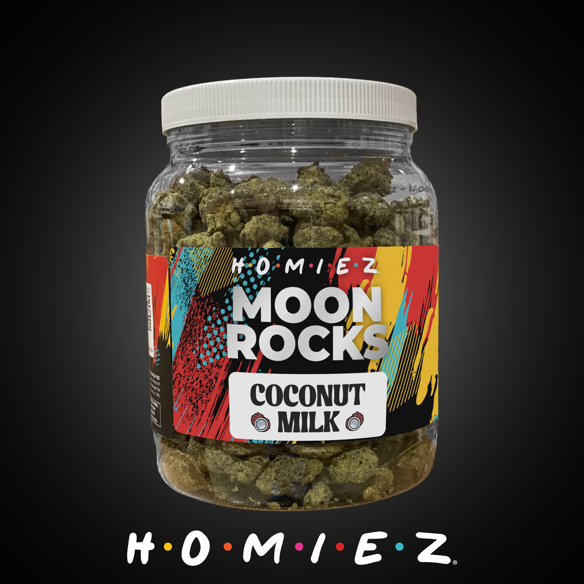 Photograph of product: Homiez - Coconut Milk - Moonrocks - 2g