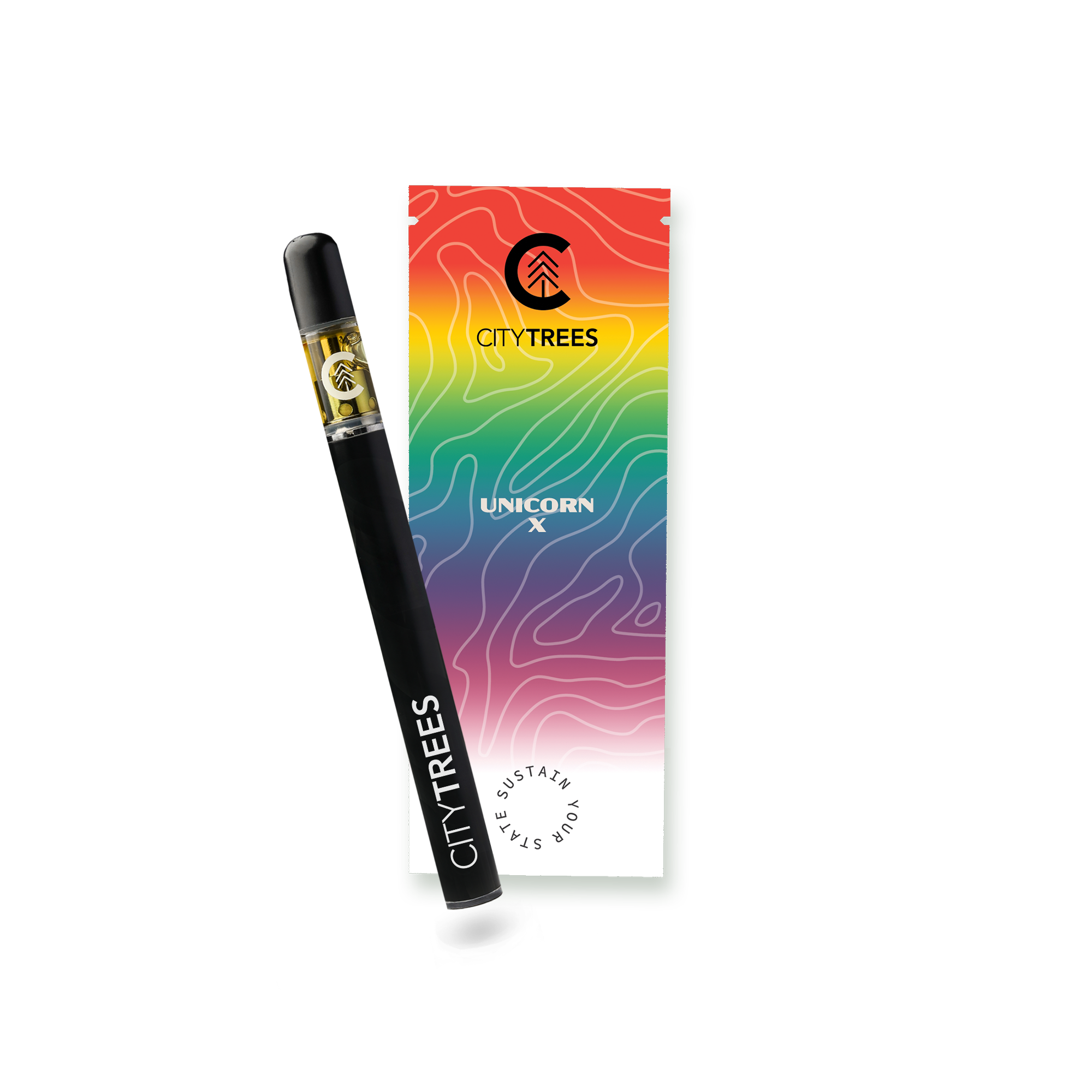 Photograph of product: City Trees Unicorn X Disposable Vape 500mg