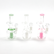 Photograph of product: 8" Slime Zong Shaped Bong w/ Flower Bowl | Asst Colors