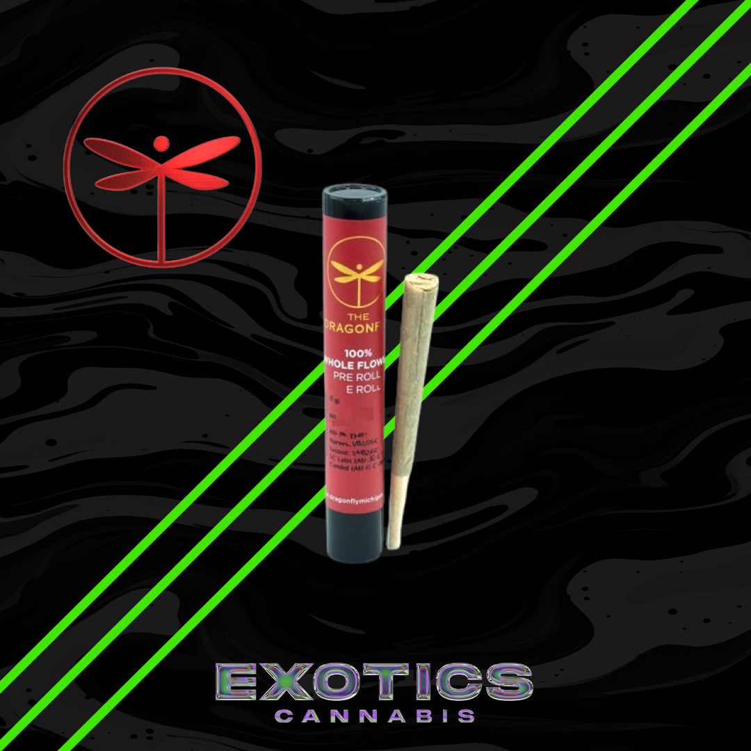 Photograph of product: Dragonfly - MMXX Pre-roll (15/$10)
