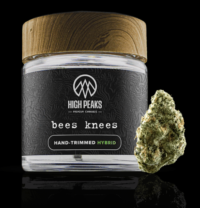Photograph of product: High Peaks- Flower- Bees Knees (H) - 3.5g