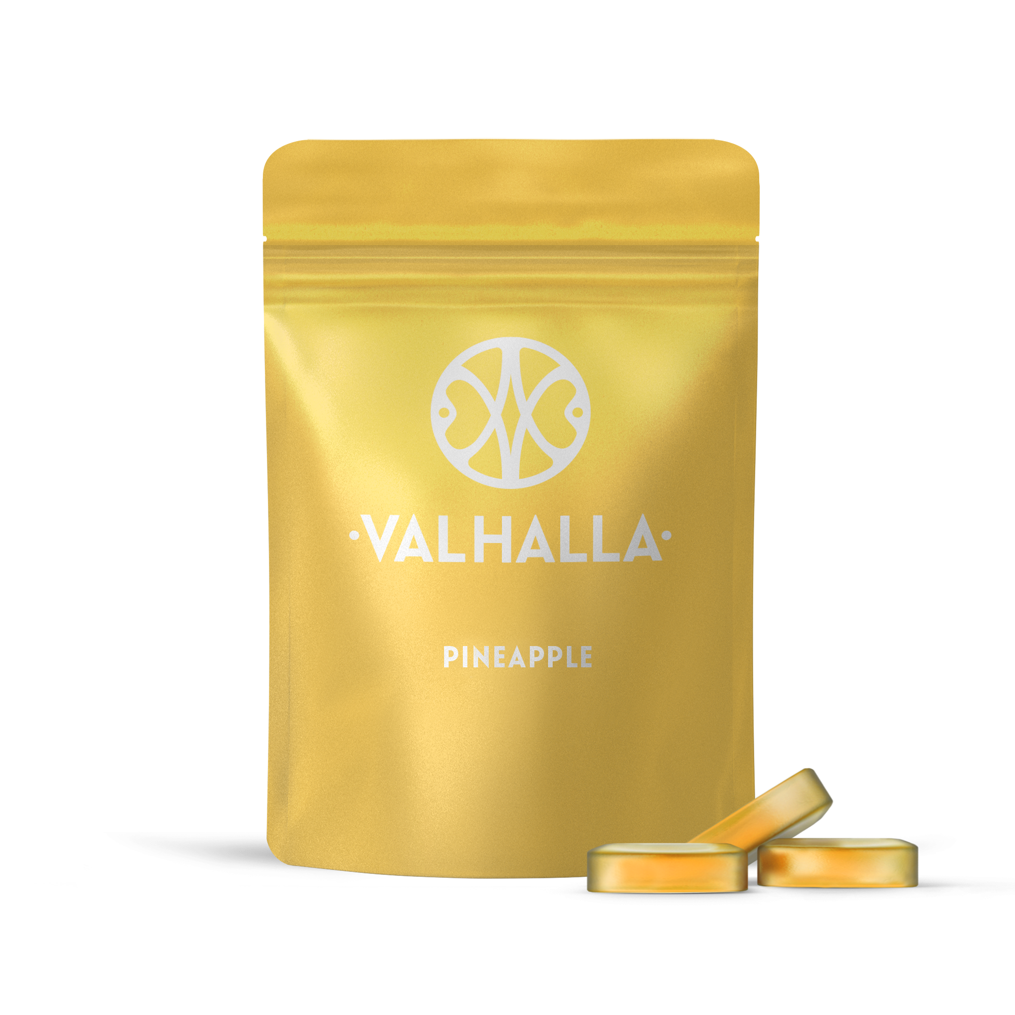 Photograph of product: 100mg Pineapple Soft Lozenges 10pk