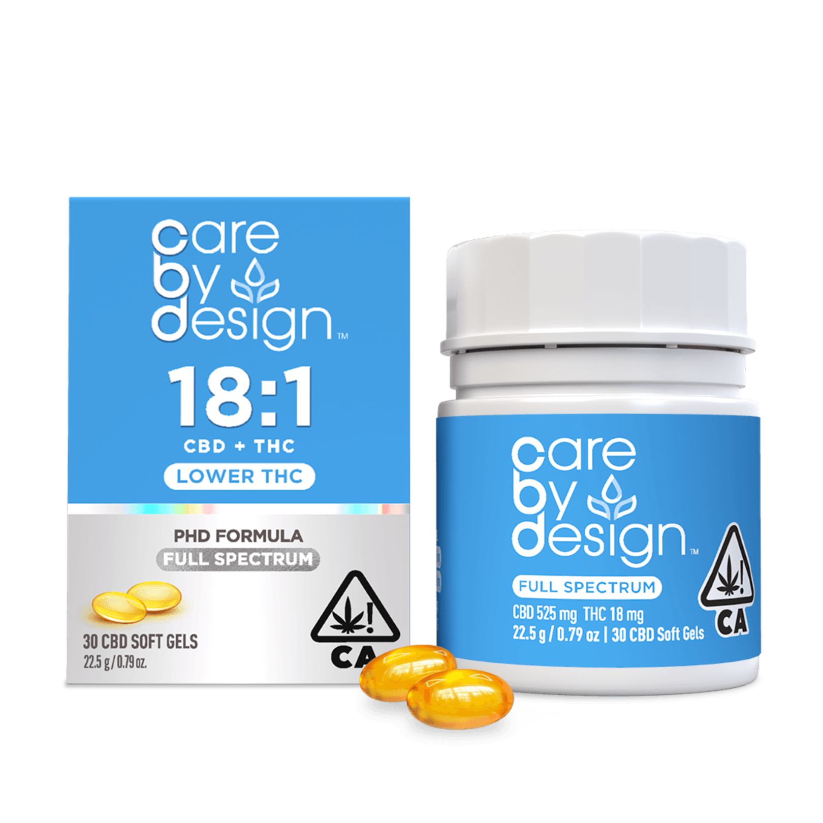 Photograph of Product: 18:1 30CT SOFT GELS