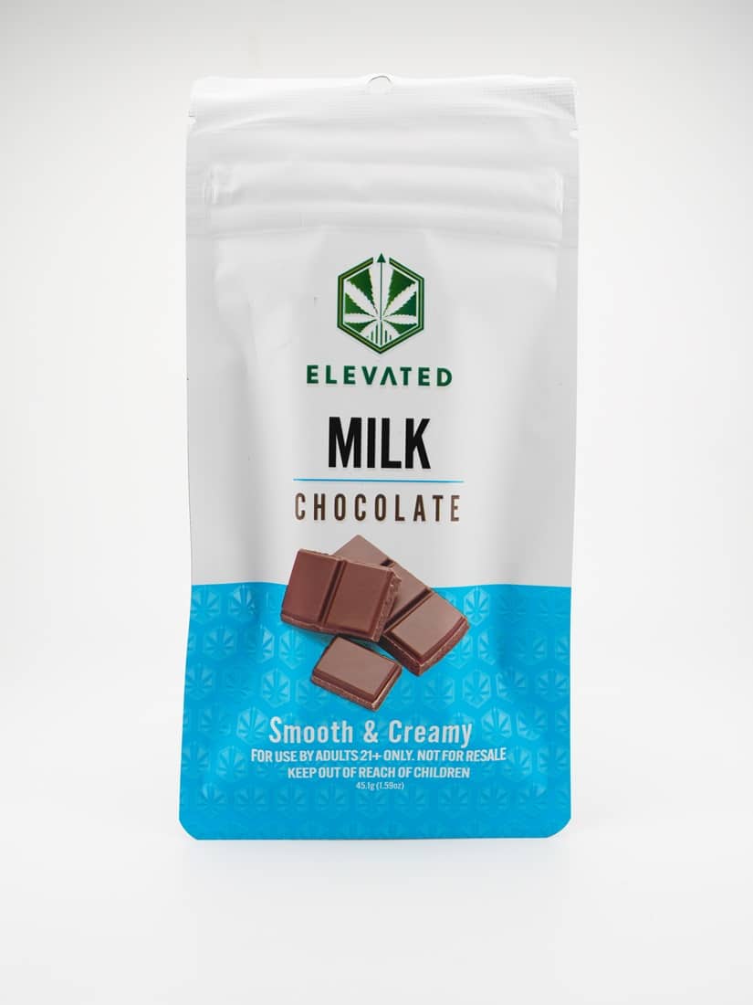 Photograph of product: Milk Chocolate Bar | 100mg Oui'd | Elevated