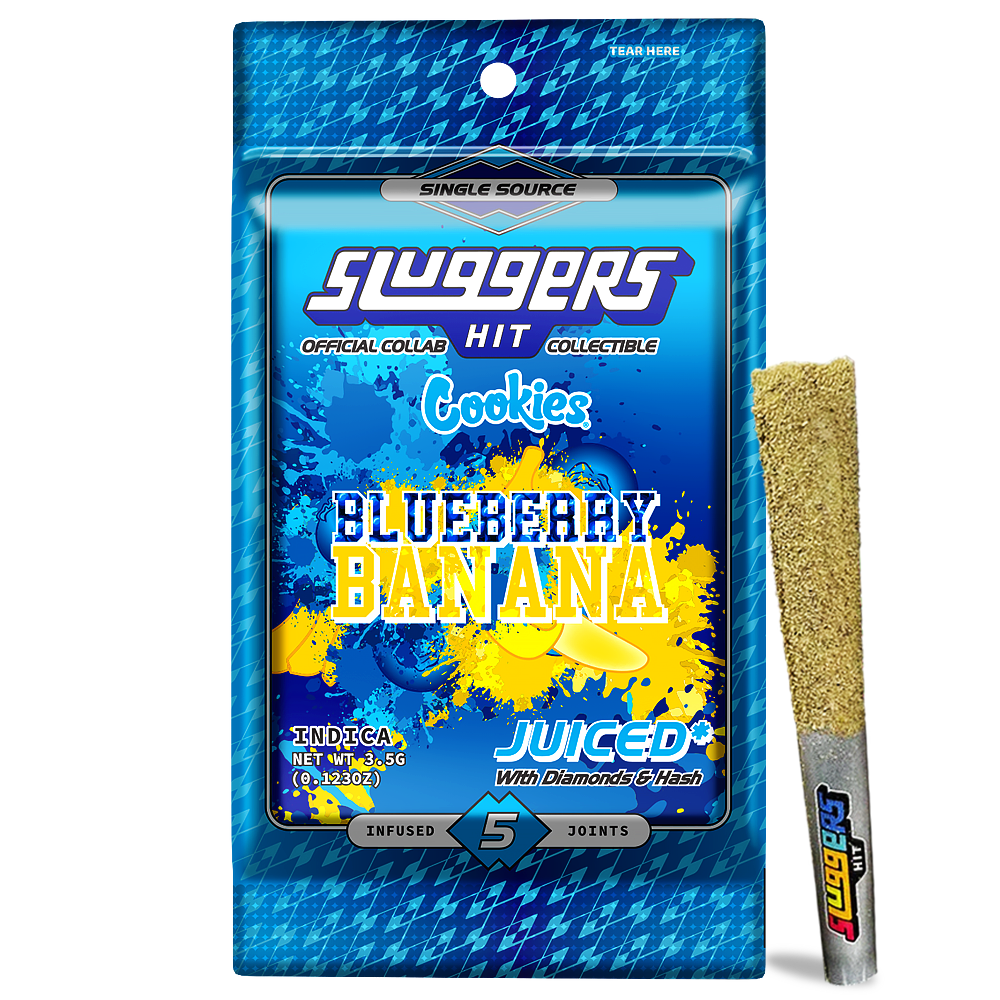 Photograph of product: Blueberry Banana - infused preroll 5pk