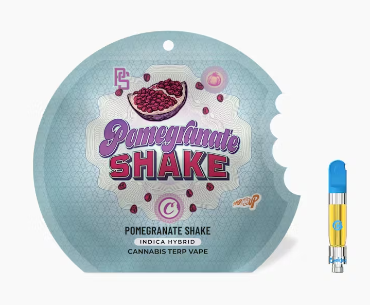 Photograph of product: Cookies Pomegranate Shake Oui'd Hybrid Terp Cartridge 1g