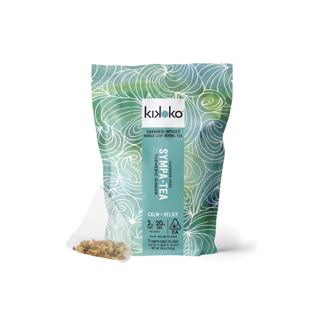 Photograph of product: SYMPA-TEA TURMERIC GINGER TEA [7 CT]