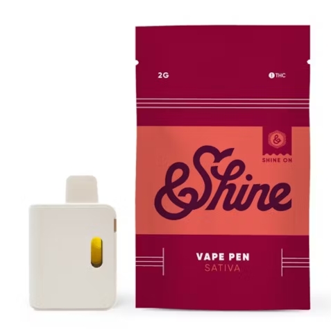 Photograph of product: &Shine Durban Poison Vape Pen /2000mg