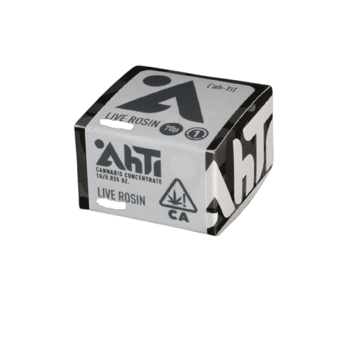 Photograph of product: Ahti au chocolat | Strawberry Gas Live Rosin 70u | 1g