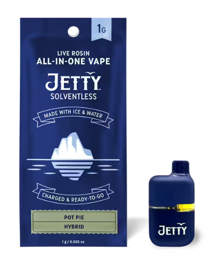 Photograph of product: Pot Pie | Solventless Live Rosin Vape AIO | 1g