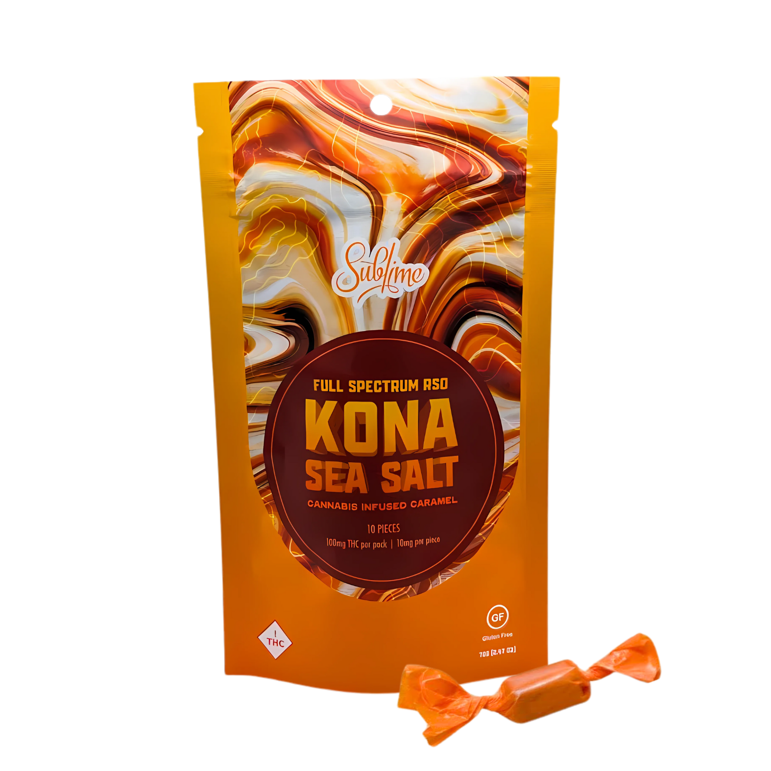 Photograph of product: Sublime | Kona Caramel | Chews