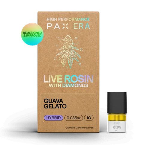 Photograph of product: Guava Gelato (H) - .5g Live Rosin Pod