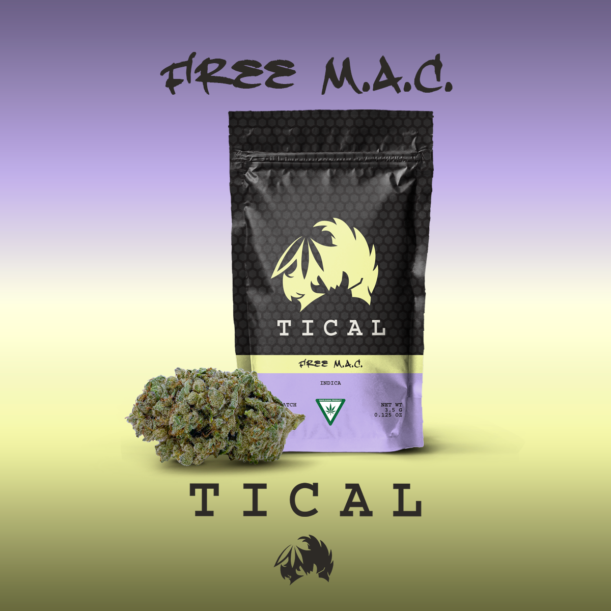 Photograph of product: Free Mac - 3.5g