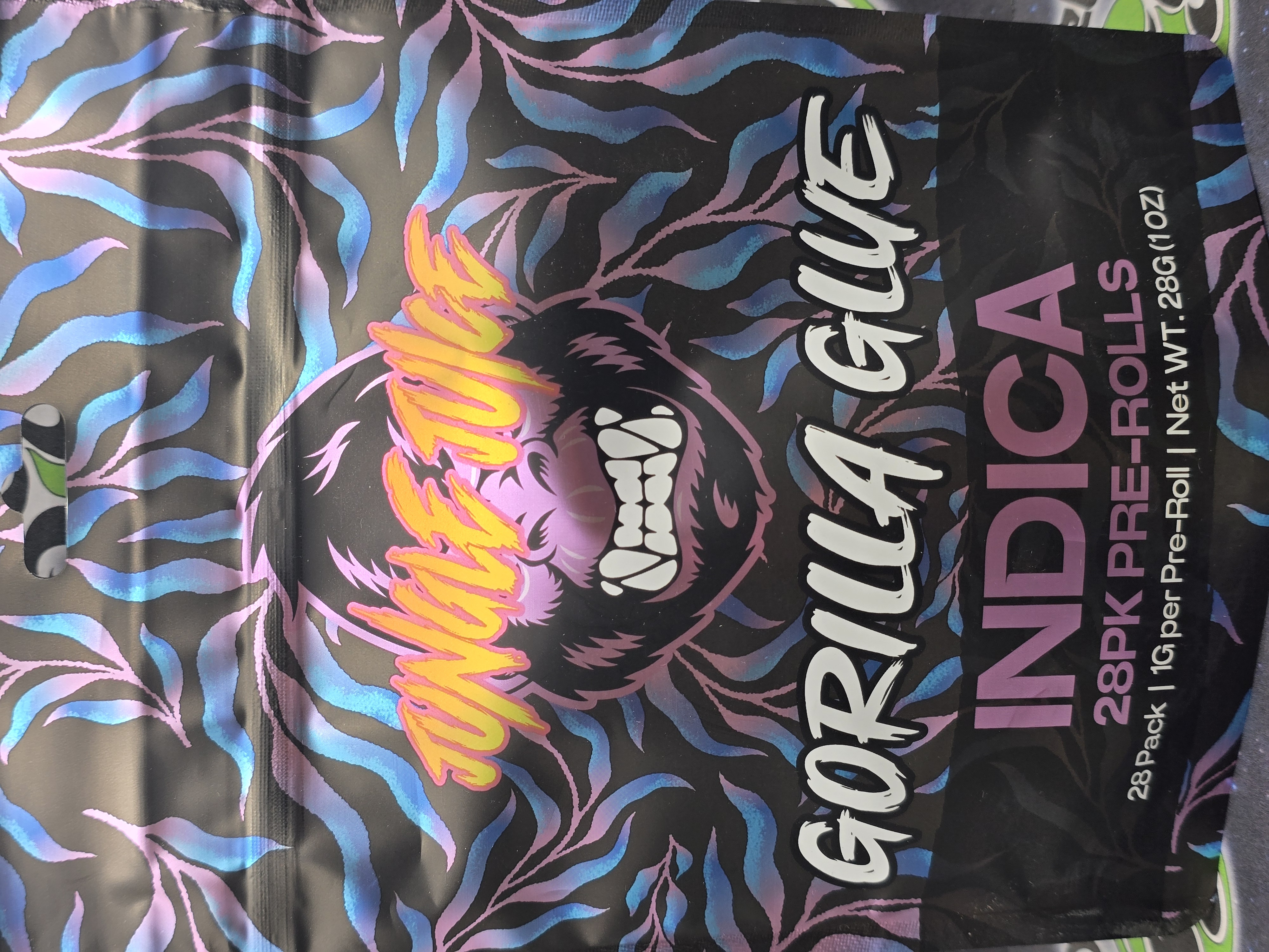 Photograph of product: Jungle Juice | Gorilla Glue | 28 x Preroll Pack